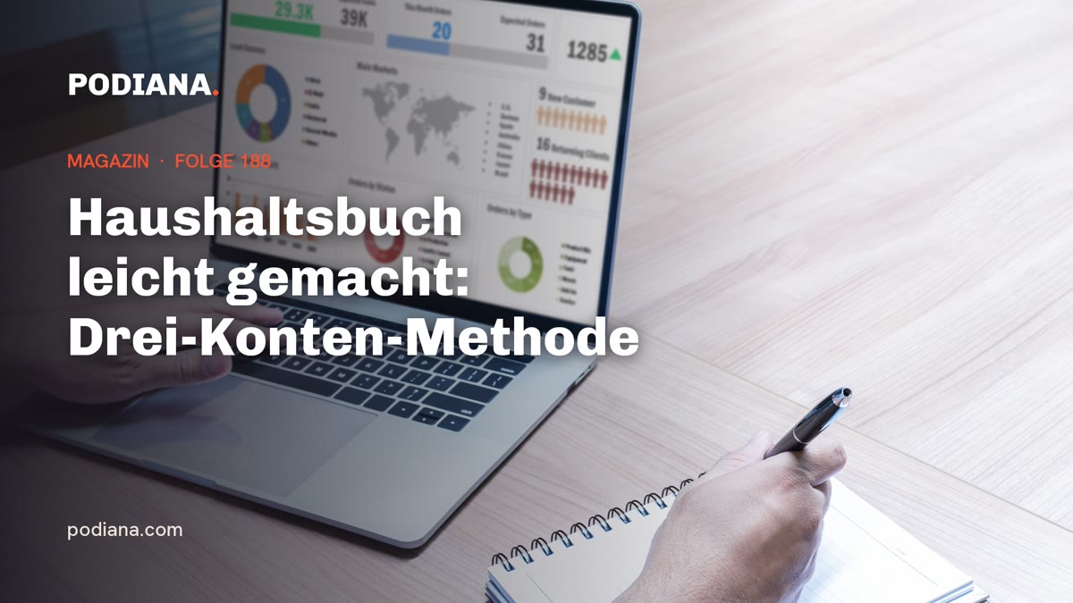 Cover: Haushaltsbuch leicht gemacht: Drei-Konten-Methode