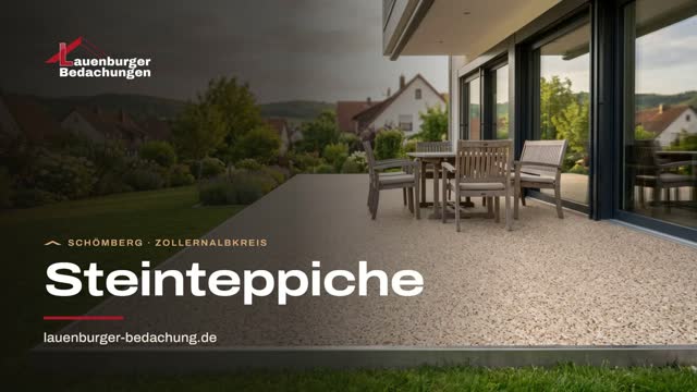 Video: Steinteppiche: Lauenburger Bedachung aus Schömberg