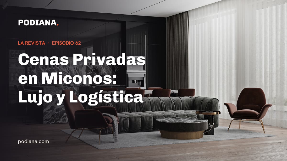 Cover: Cenas Privadas en Miconos: Lujo y Logística