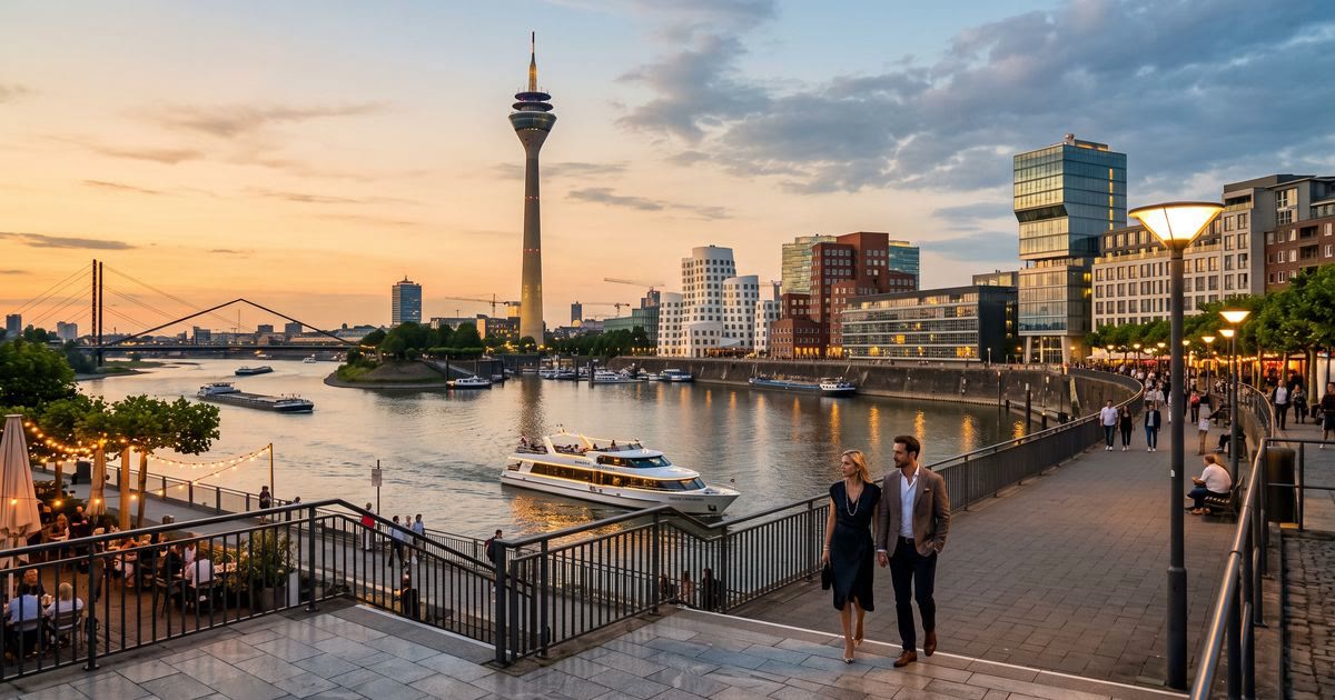 Cover: Architektonische Highlights in Düsseldorf