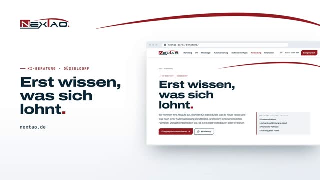 Video: KI-Beratung: NexTao aus Düsseldorf