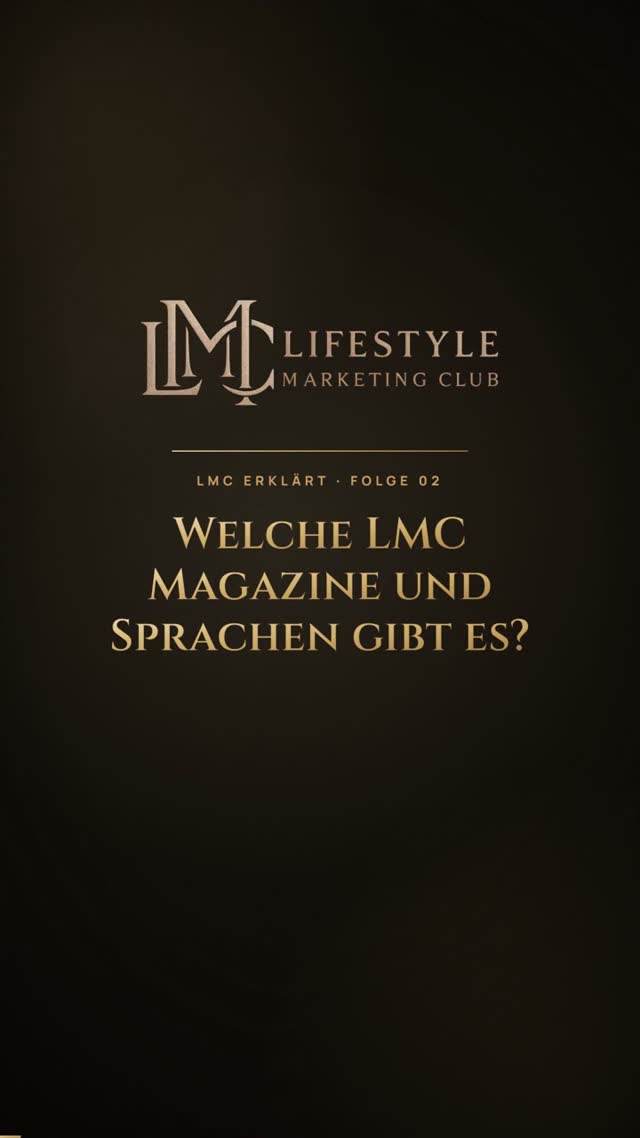 vimix: LMC erklärt 2: Welche Magazine und Sprachen gibt es?