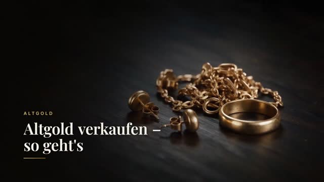Video: Altgold verkaufen – so geht's · Goldankauf Köln