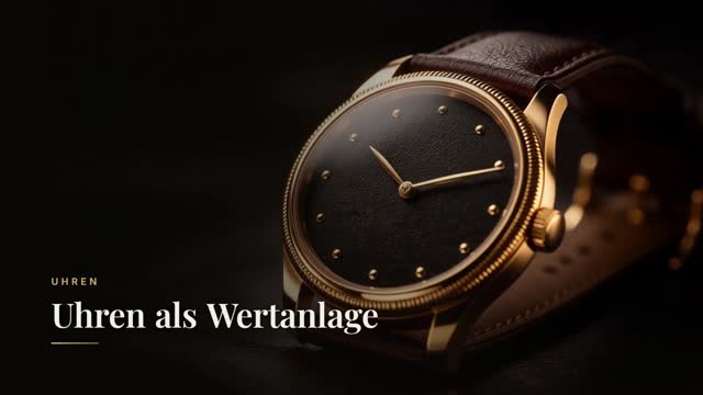 Video: Uhren als Wertanlage · AURTAUR DE 16:9