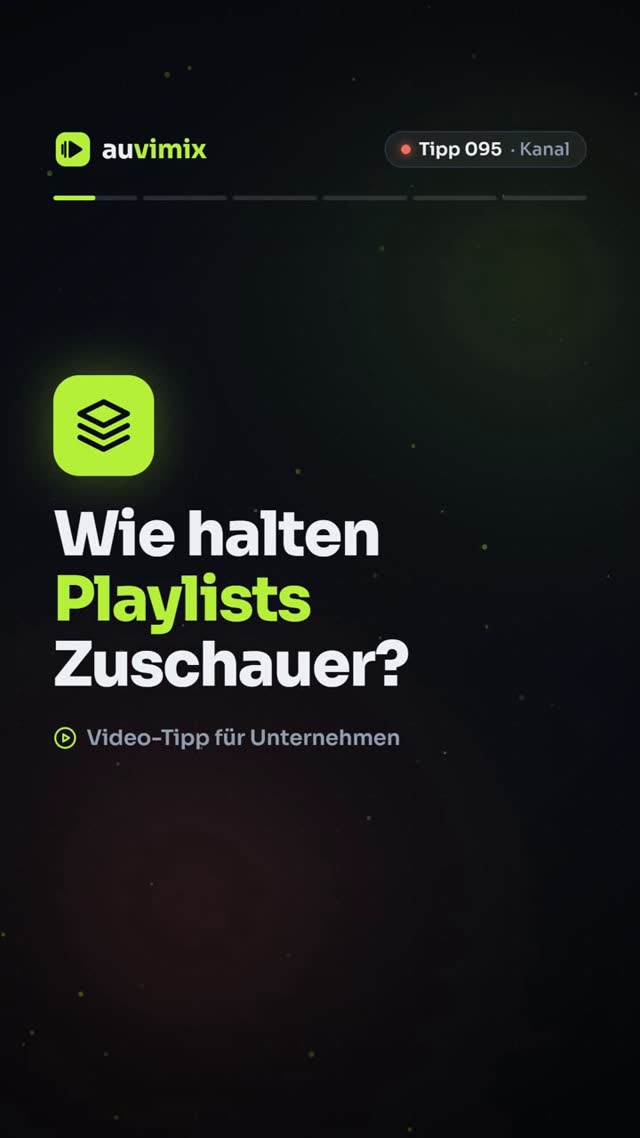 vimix: Playlists und Serien: So bleiben Zuschauer länger