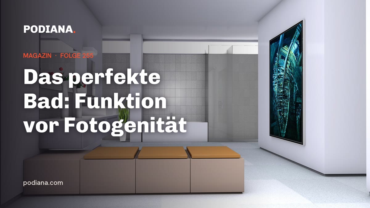 Cover: Das perfekte Bad: Funktion vor Fotogenität