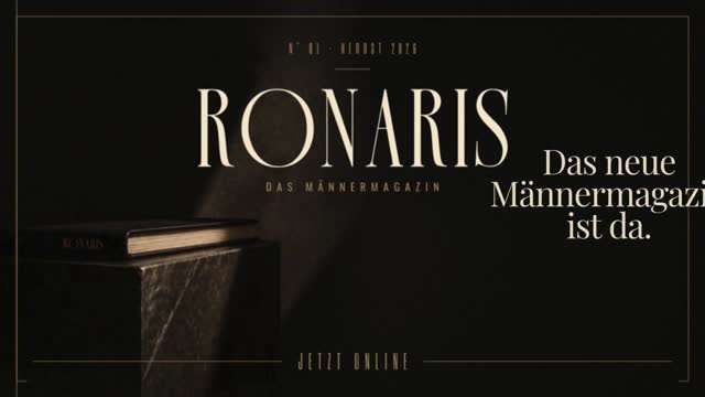 Thema Mode und Fashion: Ronaris Launch Video DE (ronaris.de) 16:9