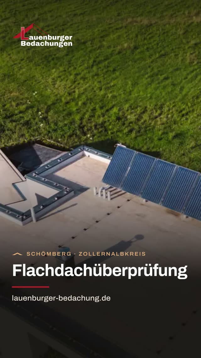vimix: Flachdachüberprüfung: Lauenburger Bedachung aus Schömberg