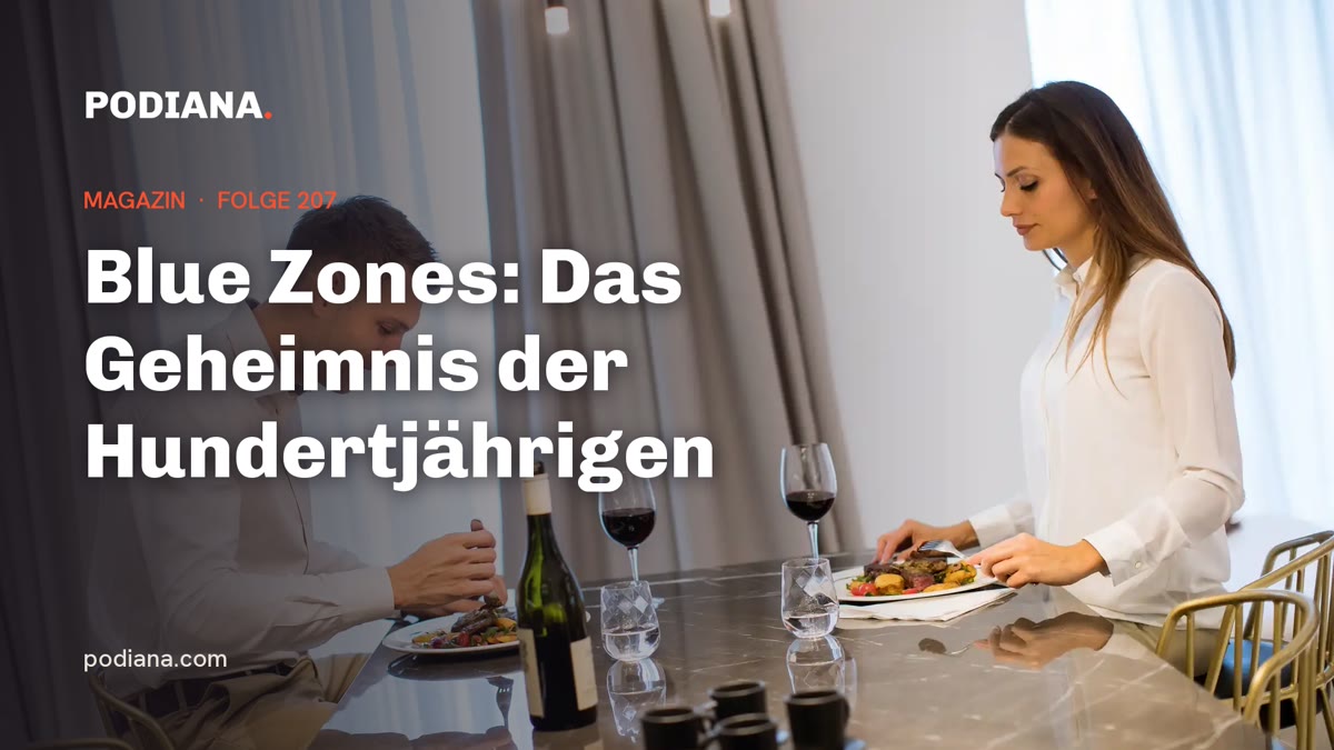 Cover: Blue Zones: Das Geheimnis der Hundertjährigen