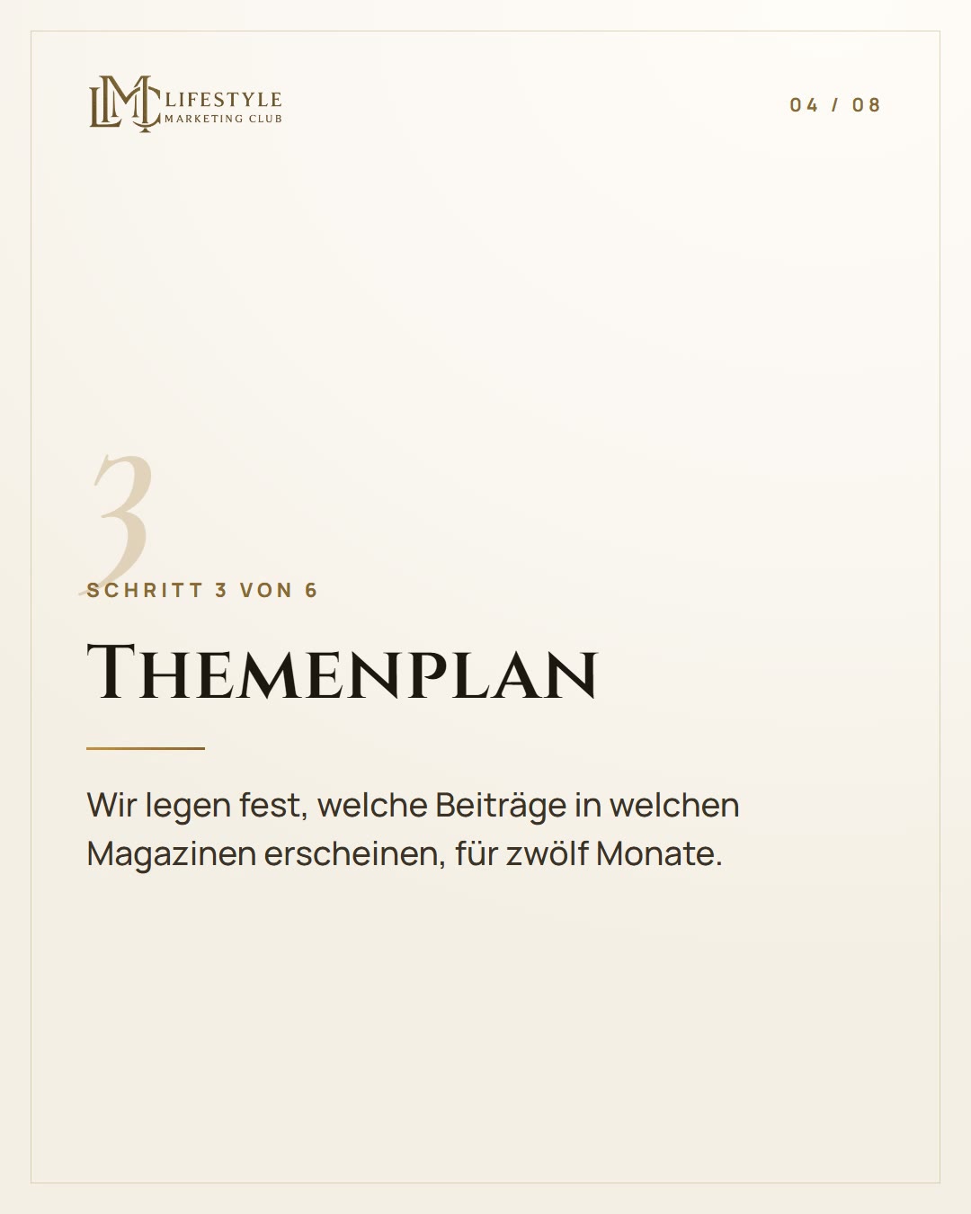 So funktioniert der Lifestyle Marketing Club (4/8)