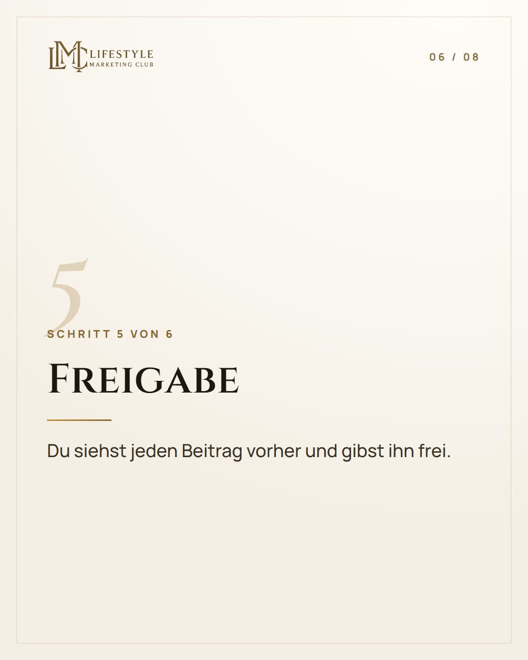 So funktioniert der Lifestyle Marketing Club (6/8)