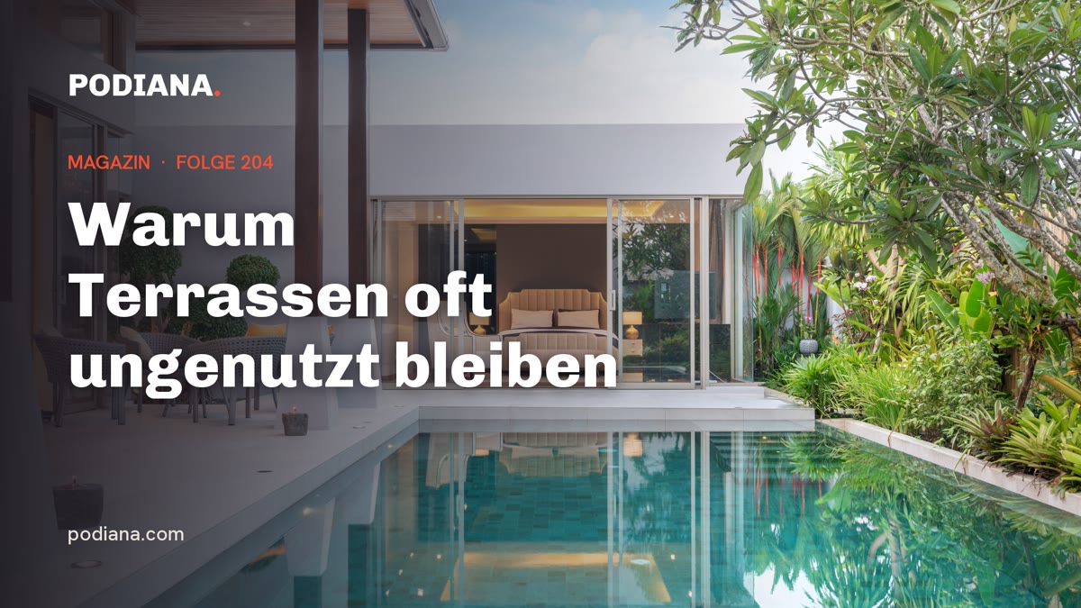 Cover: Warum Terrassen oft ungenutzt bleiben