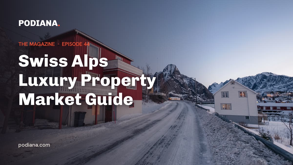 Cover: Swiss Alps Luxury Property Market Guide
