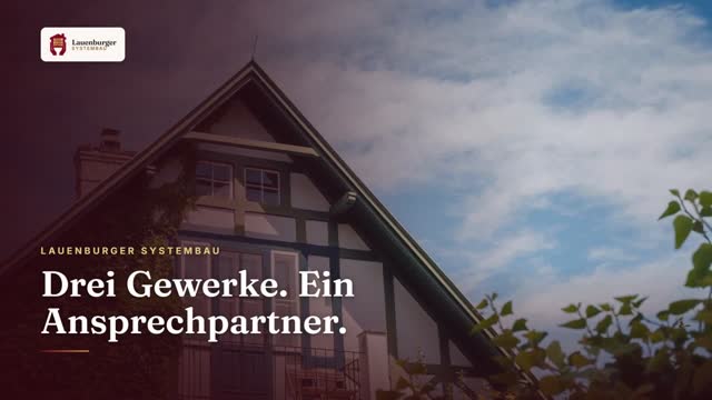 Video: Erklärvideo: Lauenburger Systembau – Meisterbetrieb für Dach, Fassade und Keller aus Hanau