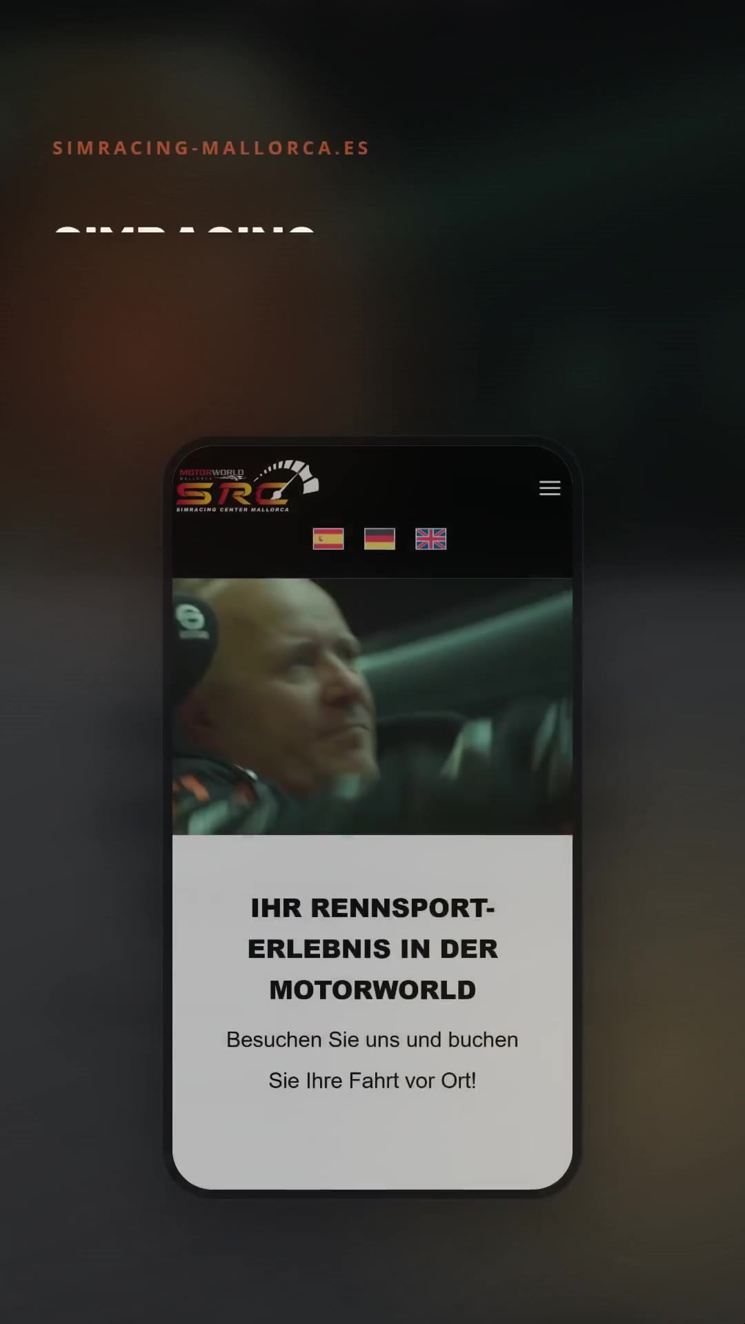 vimix: Erklärvideo: SimRacing Center Mallorca – Rennsimulatoren in der Motorworld