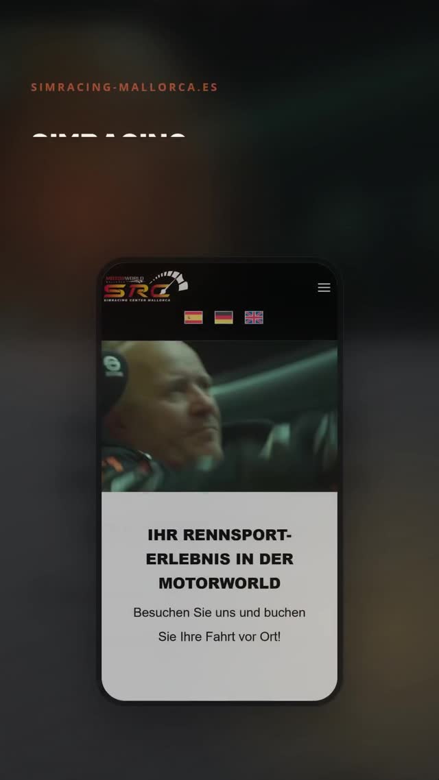 vimix: Erklärvideo: SimRacing Center Mallorca – Rennsimulatoren in der Motorworld