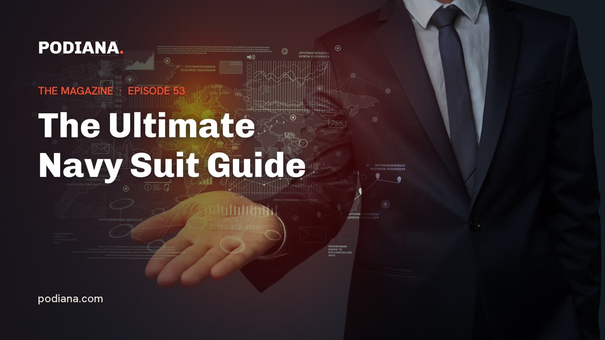 Cover: The Ultimate Navy Suit Guide