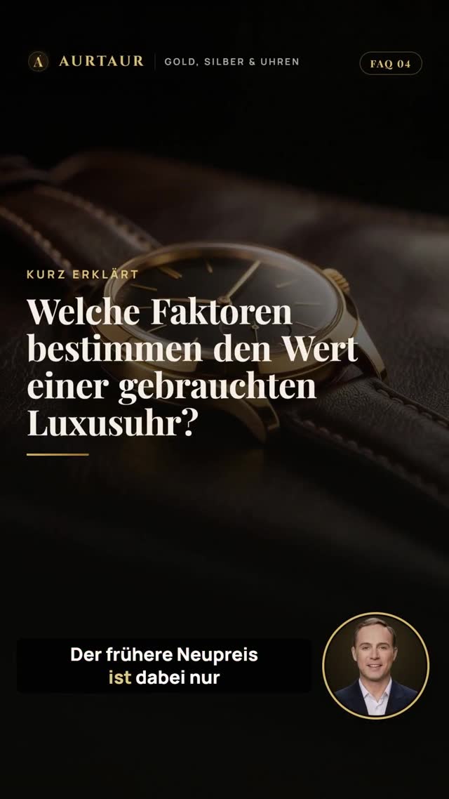 vimix: Welche Faktoren bestimmen den Wert einer gebrauchten Luxusuhr?