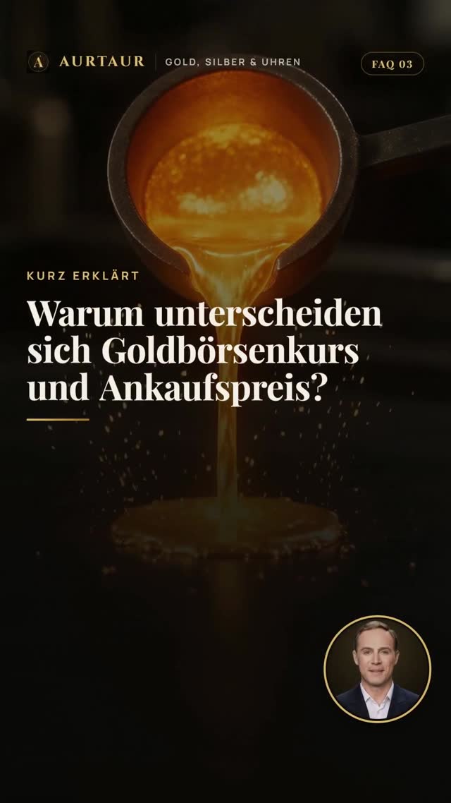 vimix: Warum unterscheiden sich Goldbörsenkurs und Ankaufspreis?