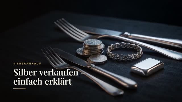 Video: Silber verkaufen – einfach erklärt · Goldankauf Wiesbaden