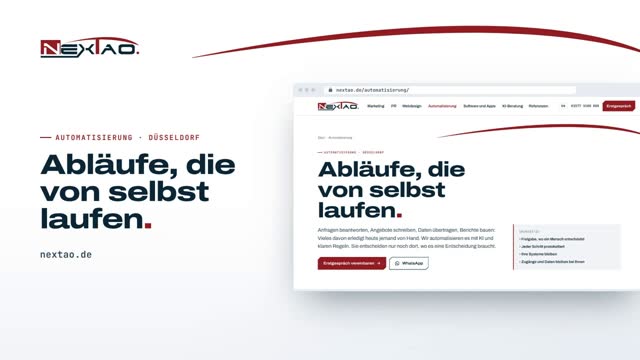 Video: Automatisierung: NexTao aus Düsseldorf