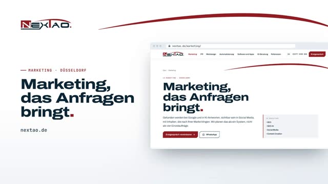 Video: Marketing: NexTao aus Düsseldorf