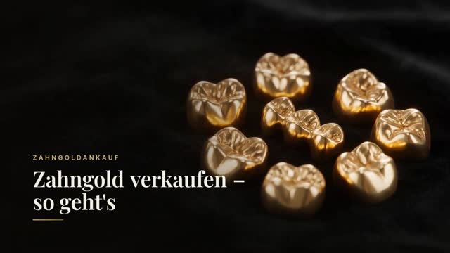Video: Zahngold verkaufen – so geht's · Goldankauf Wiesbaden