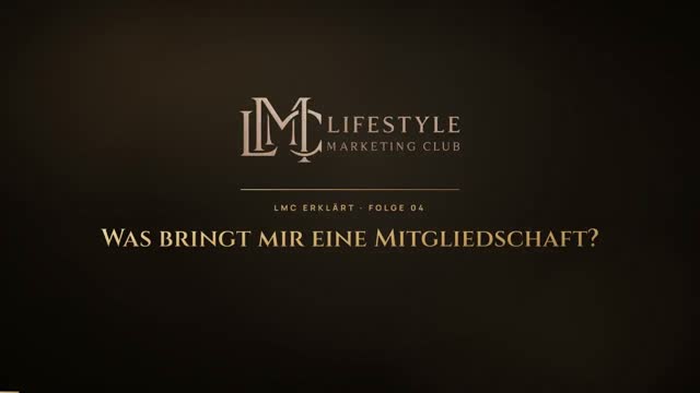 Video: LMC erklärt 4: Was bringt mir eine Mitgliedschaft?