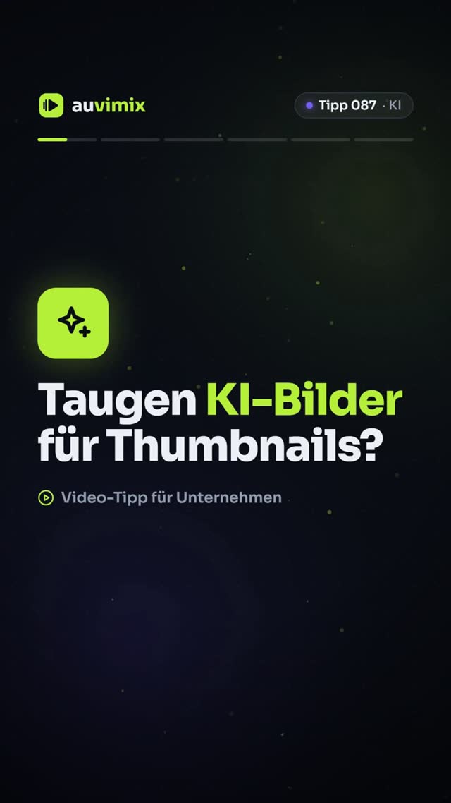 vimix: KI-Bilder für Thumbnails und Cover: Tipps und Grenzen