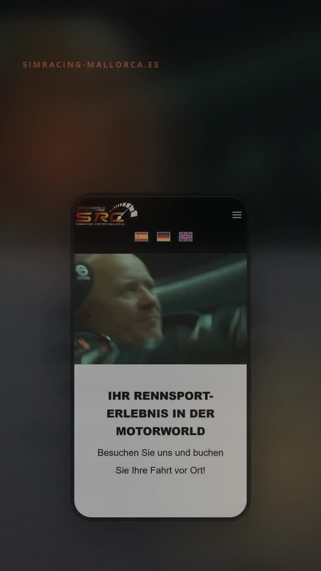 vimix: Erklärvideo: SimRacing Center Mallorca – Rennsimulatoren in der Motorworld