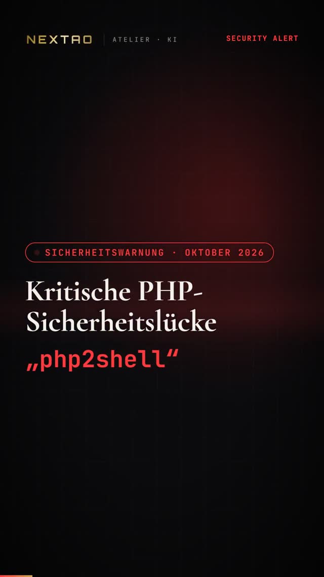 vimix: PHP-Lücke „php2shell“: Ist Ihre Website betroffen?