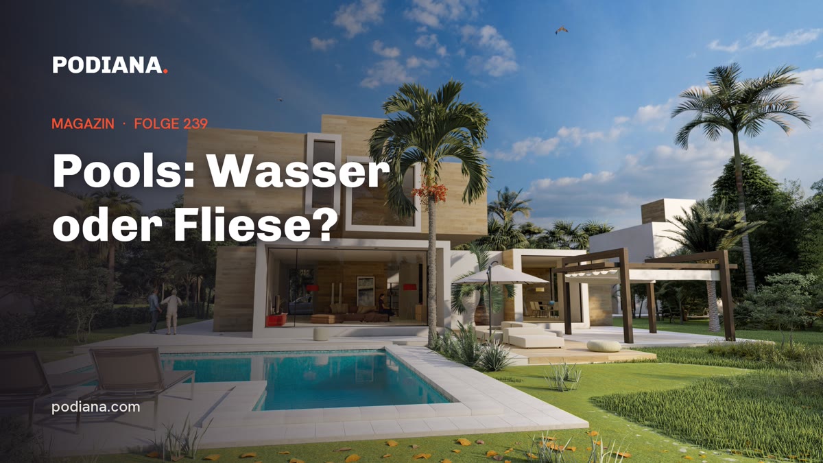 Cover: Pools: Wasser oder Fliese?