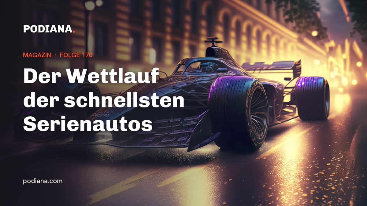 Cover: Der Wettlauf der schnellsten Serienautos