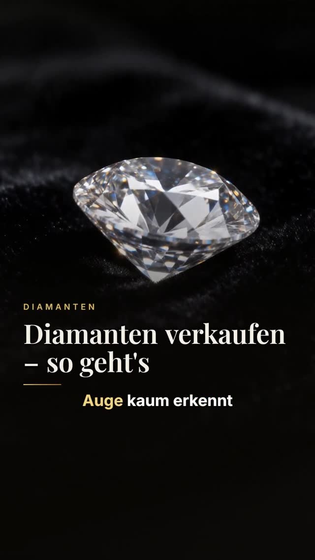 vimix: Diamanten verkaufen – so geht's · Goldankauf Köln