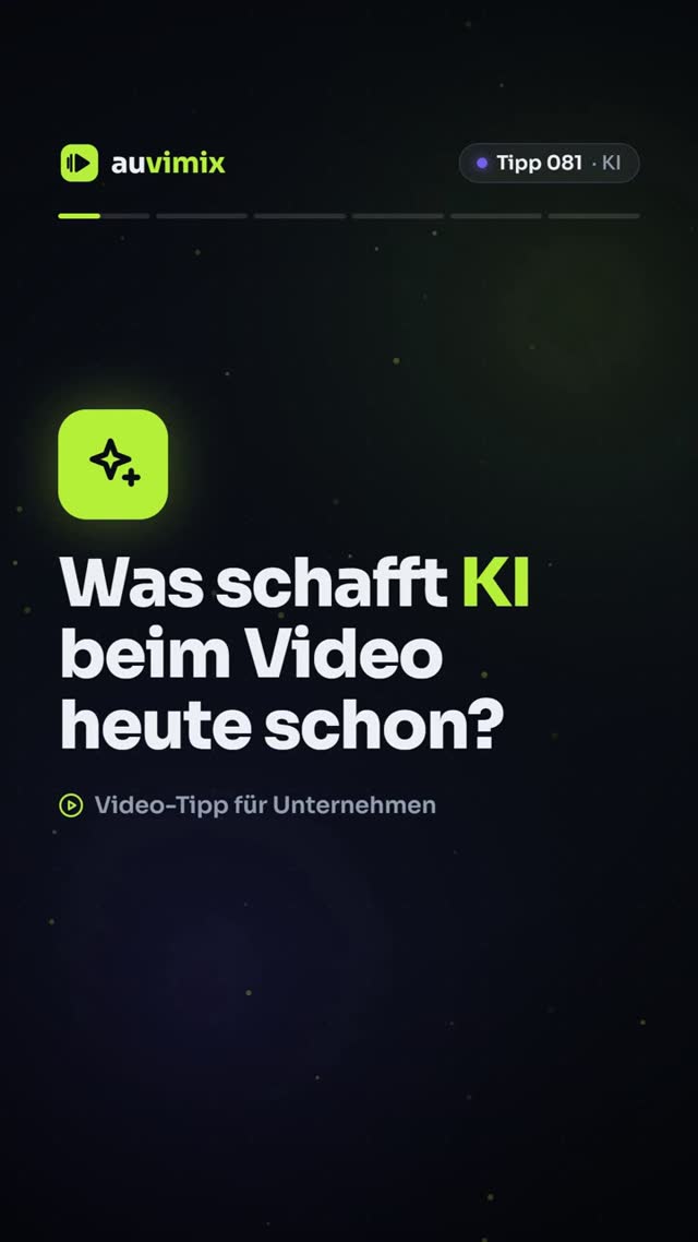 vimix: Videos mit KI erstellen: Was heute schon geht – und was nicht