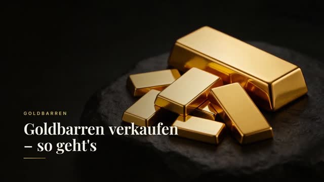 Video: Goldbarren verkaufen – so geht's · Goldankauf Wiesbaden