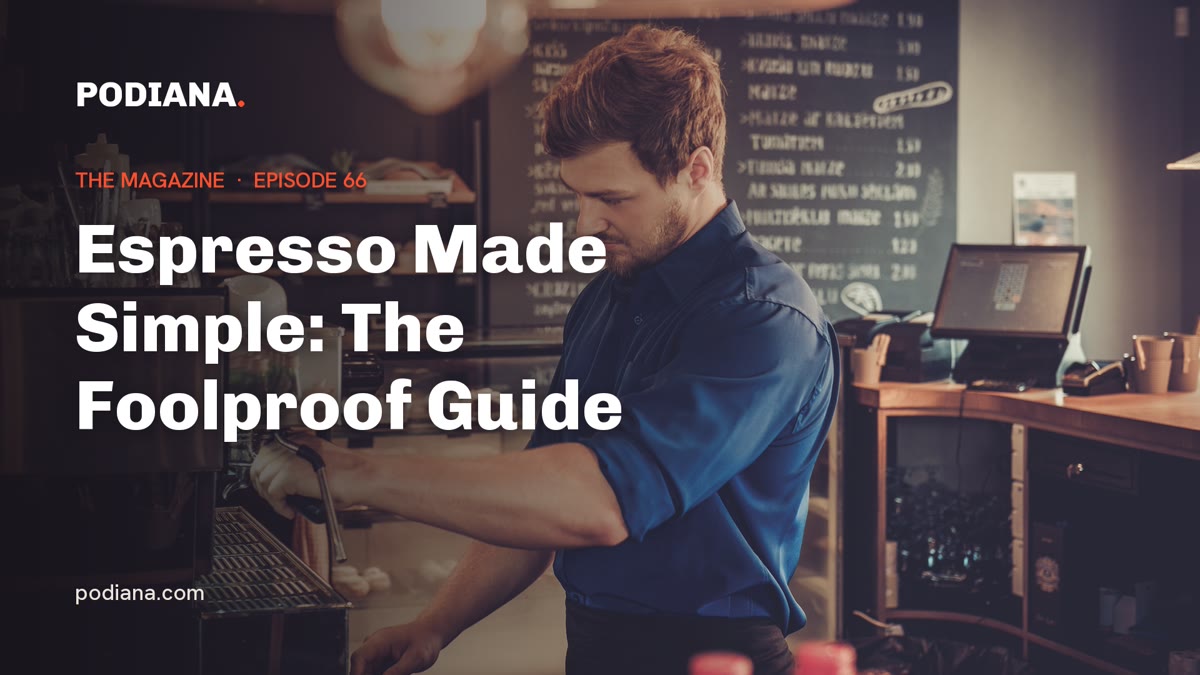Cover: Espresso Made Simple: The Foolproof Guide