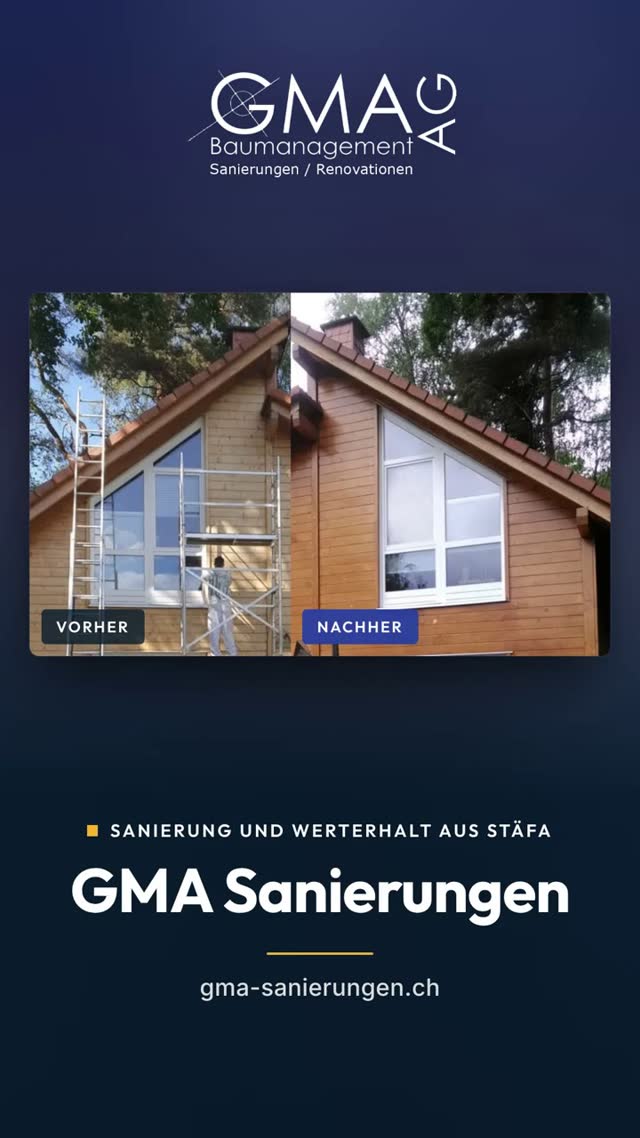 vimix: GMA Sanierungen: Sanierung und Werterhalt aus Stäfa