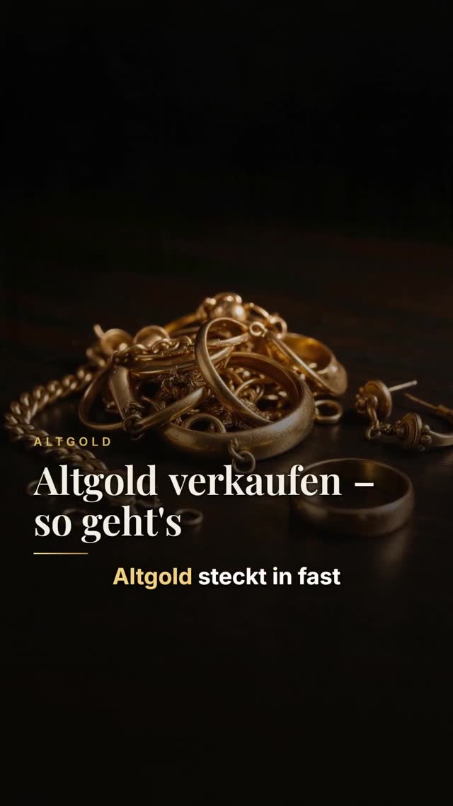 vimix: Altgold verkaufen – so geht's · Goldankauf Köln