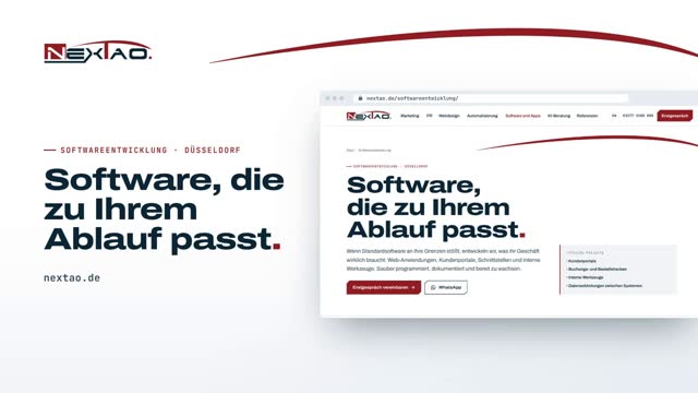 Video: Softwareentwicklung: NexTao aus Düsseldorf