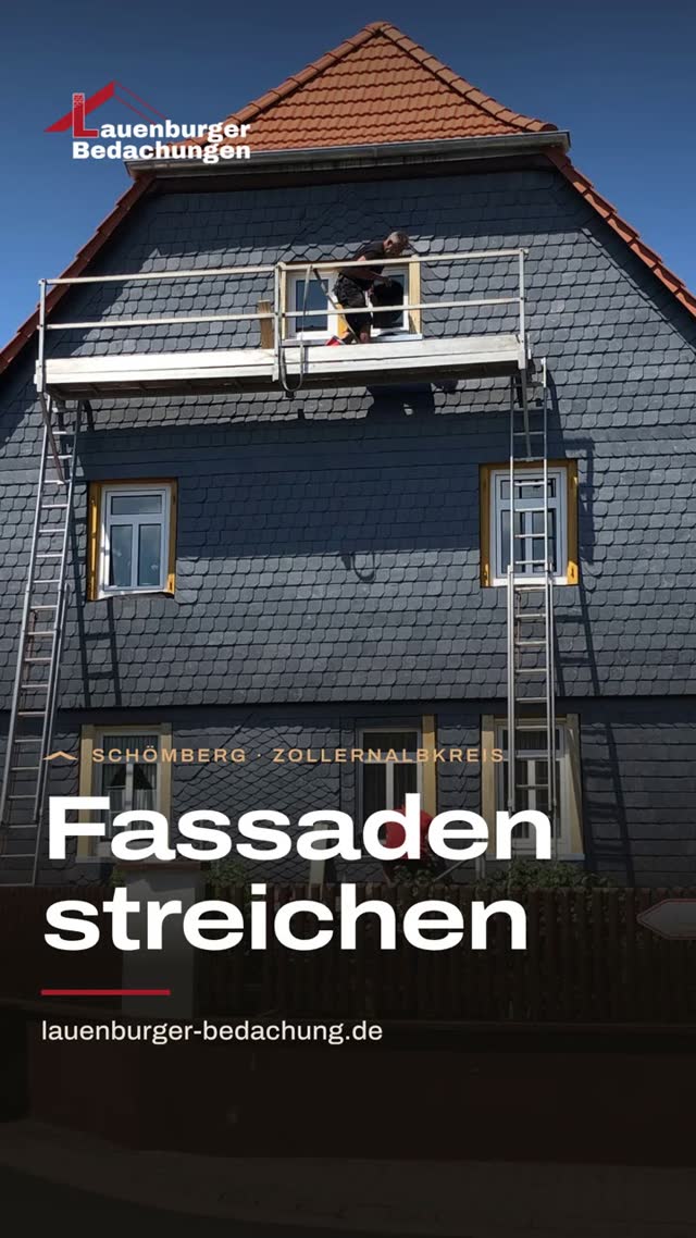 vimix: Fassaden streichen: Lauenburger Bedachung aus Schömberg