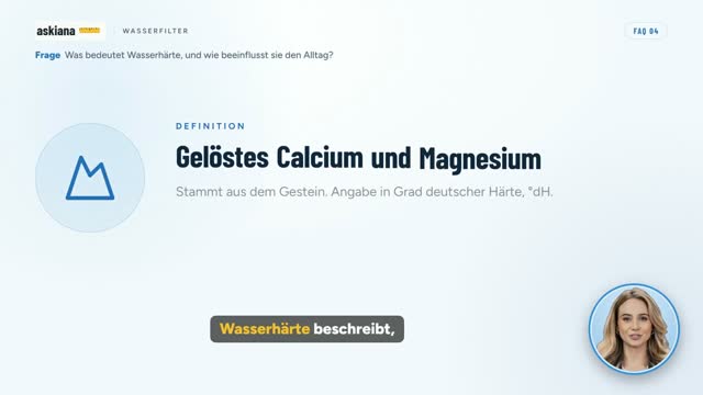 Video: Was bedeutet Wasserhärte, und wie beeinflusst sie den Alltag?