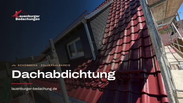Video: Dachabdichtung: Lauenburger Bedachung aus Schömberg