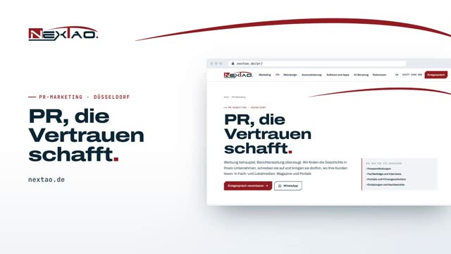 Video: PR-Marketing: NexTao aus Düsseldorf