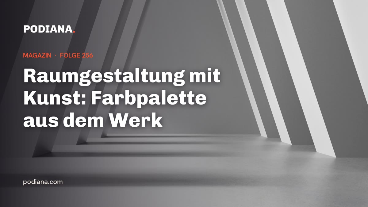 Cover: Raumgestaltung mit Kunst: Farbpalette aus dem Werk