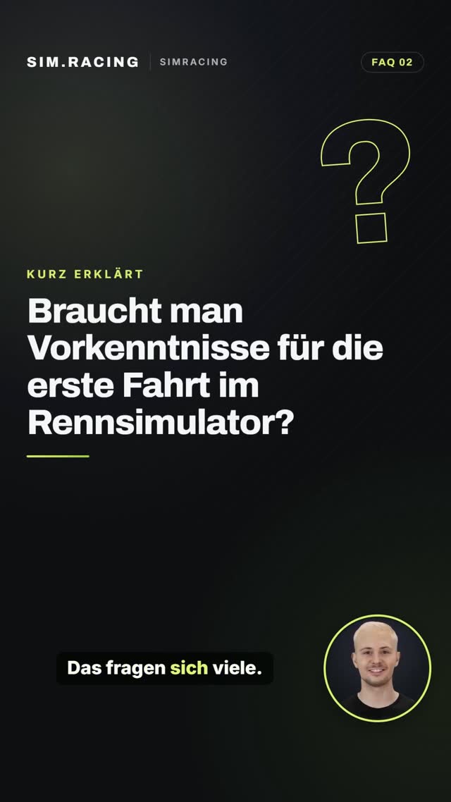 vimix: Braucht man Vorkenntnisse für die erste Fahrt im Rennsimulator?