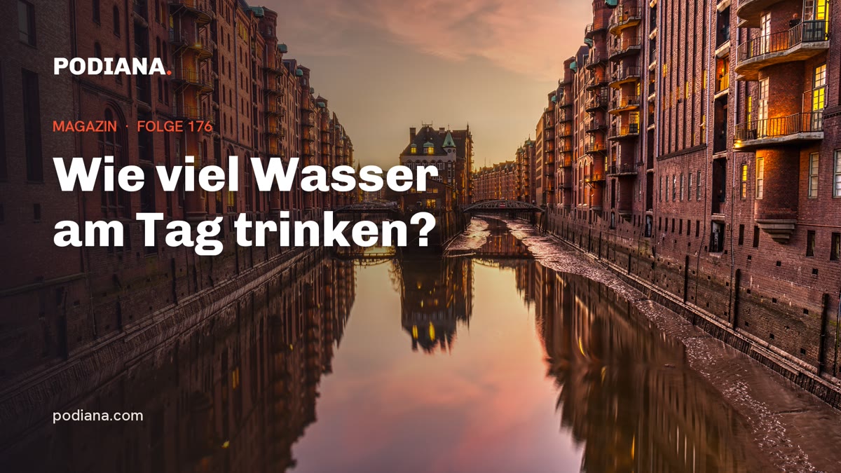 Cover: Wie viel Wasser am Tag trinken?