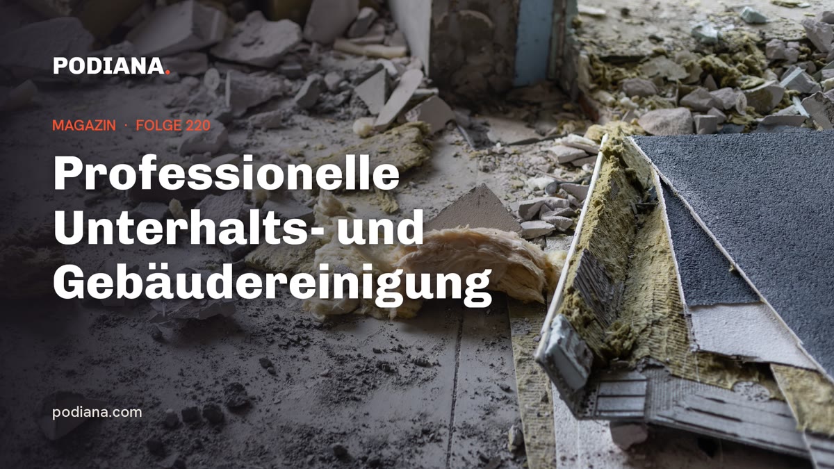 Cover: Professionelle Unterhalts- und Gebäudereinigung