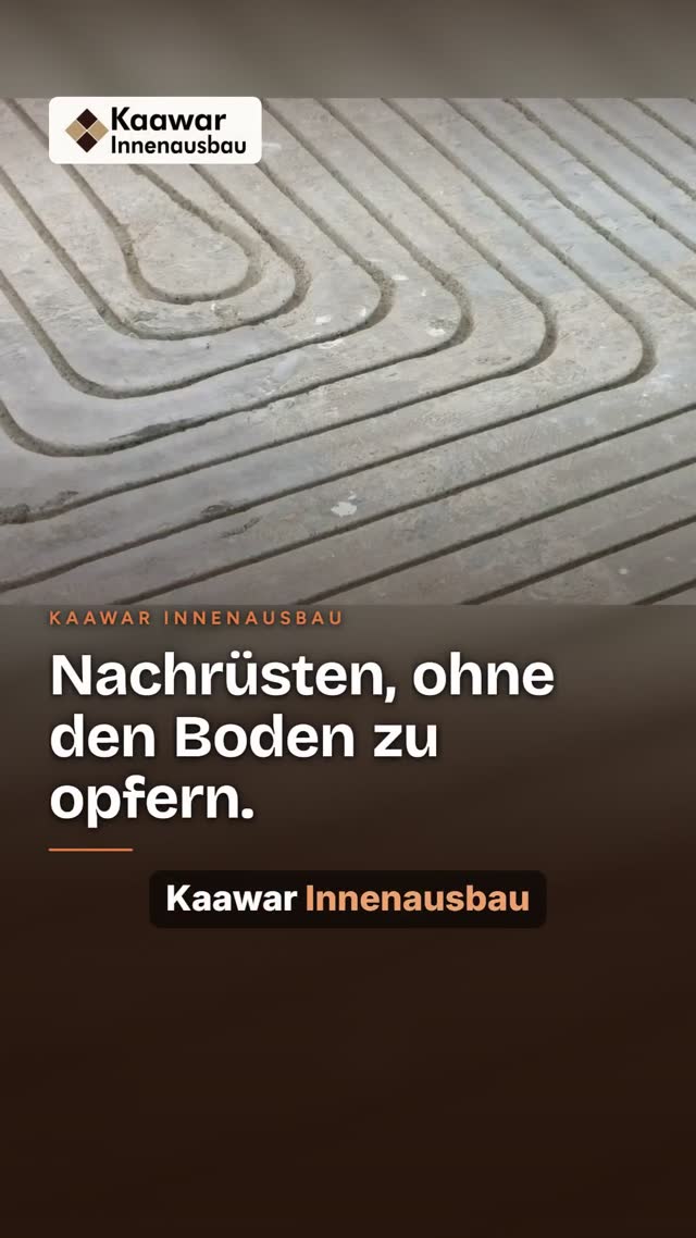 vimix: Erklärvideo: Kaawar Innenausbau – Fußbodenheizung nachrüsten in Oldenburg