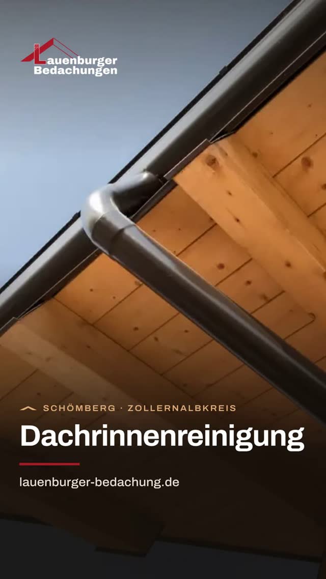 vimix: Dachrinnenreinigung: Lauenburger Bedachung aus Schömberg